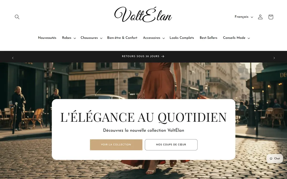 Catalogue de la boutique Voltelan